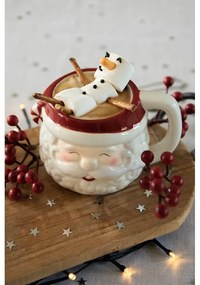 Keramický hrnček hlava Santa - 15 * 11 * 9 cm / 450 ml