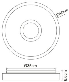 GLOBO GEORGIA 48027-30SH Stropné svietidlo