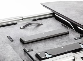 HPL rozťahovací stôl antracit 120-170 cm