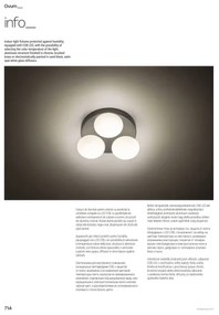 Redo 01-4306 - LED Kúpeľňové stropné svietidlo OVUM 3xLED/5W/230V IP44 chróm