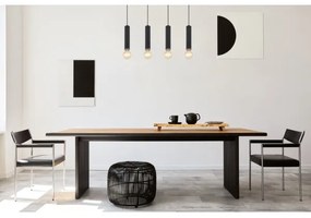 Globo 15499-4H - Luster na lanku MARION 4xE27/60W/230V čierne drevo