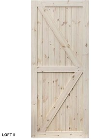 Dvere posuvné na mieru Loft II