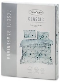 EUROFIRANY Bavlnená posteľná súprava s potlačou 220 cm x 200 cm viacfarebná 100 % bavlna