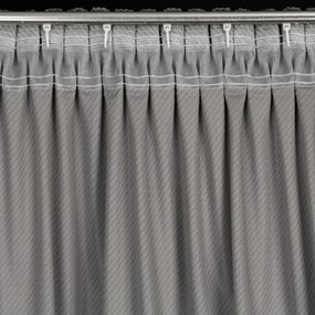 ZATEMŇOVACÍ ZÁVES NA PÁSKE ELIZA 140X300 CM SIVÁ