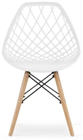 Set jedálenských stoličiek SAKAI biele (4ks)
