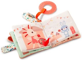 Lilliputiens - jelenček Stella - textilná knižka s hryzadielkom