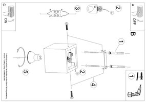 Brilagi -  LED Bodové svietidlo MURO 1xGU10/7W/230V betón