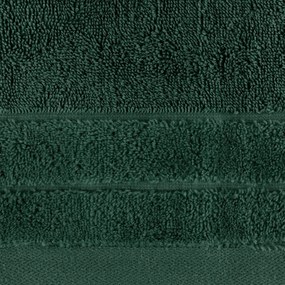 FROTÉ UTERÁK DAMLA13 SADA 3KS 70X140 CM TMAVOZELENÁ