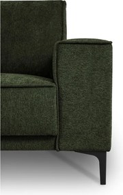 Zelená ženilková rohová pohovka (ľavý roh/s leňoškou) Copenhagen – Scandic