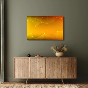 Abstraktný žltý obraz (90x60 cm)