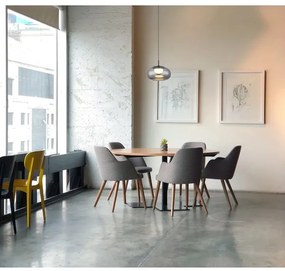 Globo 15744H - LED Luster na lanku QUINTARA LED/6W/230V čierna