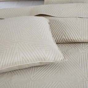Prehoz na posteľ TRIO svetlobéžový Rozmer: 240x220 cm