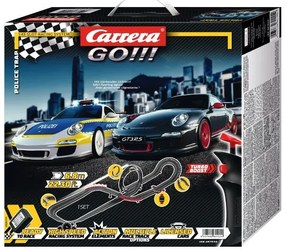 Carrera Go!!! Autodráha Slot Racing System 1 : 43 (policajná pasca)  (100381543)