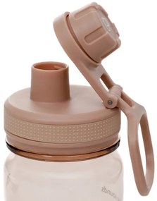 Fľaša LUNARE béžová s nápisom 888279 700 ml