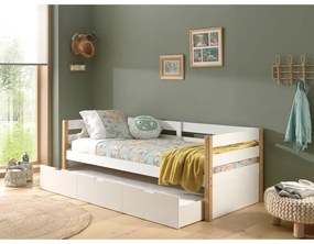 Biela detská posteľ 90x200 cm Margrit - Vipack