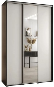 Skriňa 45 Canaris 3 180 čierna/biela/silver