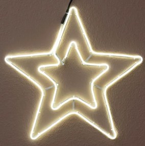 Nexos 86221 Vianočná svetelná hviezda 360 LED, 55 cm