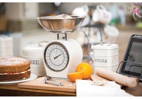 Krémovobiela kuchynská váha Kitchen Craft Living Nostalgia, nosnosť 4 kg
