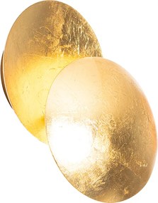 Inteligentné nástenné svietidlo zlaté vrátane Wifi G9 - Sunrise