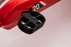 LEAN CARS Pedálová motokára G208 červená