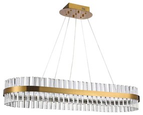 Azzardo AZ5263 - LED Luster na lanku FRANCESCA LED/64W/230V 100 cm AZ5263