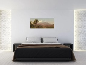 Obraz - Frederic Edwin Church, Tamaca Palms, reprodukcia (120x50 cm)