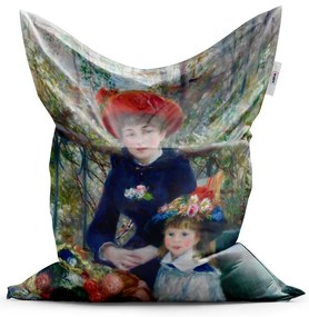 Sablio Sedací vak Dve sestry (Na terase) - Pierre-Auguste Renoir - 150x100 cm