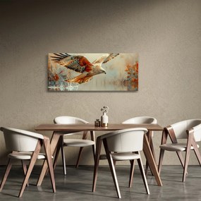Obraz - Dravý vták (120x50 cm)