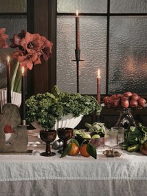 Ferm Living Sklenená misa na podstavci Damo Centrepiece Clear