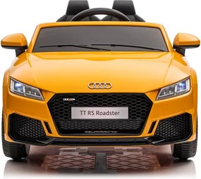 LEAN CARS Elektrické autíčko Audi TT RS žlté