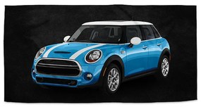 Sablio Uterák Mini sedan Čierne pozadie - 50x100 cm
