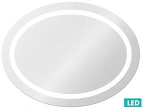 Zrkadlo s LED osvetlením Naturel Iluxit 65x85 cm ZIL8565OVLEDBV, 1 ks