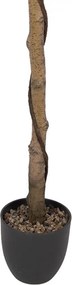 Dekoračný stromček ruže na kmienku s bielymi kvetmi - 32*32*120 cm