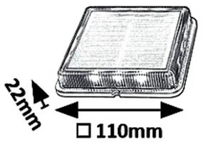 Rabalux 8104 - LED Vonkajšie solárne svietidlo BILBAO LED/1,5W/3,2V 4000K IP67