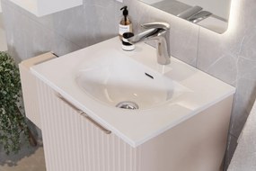 Závěsná skříňka Nova Sky se zápustným umyvadlem 60 cm dub coast evoke