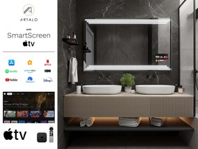 Zrkadlo do kúpeľne s LED osvetlením M17 premium