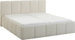 XXXLutz ČALÚNENÁ POSTEĽ, 180/200 cm, krémová Xora - Online Only spálne - 000101027501