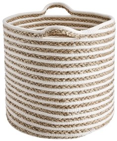 COTTON BRAID Úložný kôš pruhovaný velký