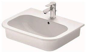 Duravit 337540000 - Zapustené umývadlo D-CODE 54,5x43,5 cm keramika/lesklá biela