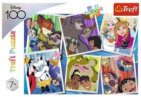 Trefl Puzzle Disney hrdinové 48x34cm 200 dílků