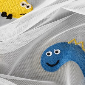 DETSKÁ ZÁCLONA NA KRÚŽKOCH DINO 140X250 CM VIACFAREBNÁ