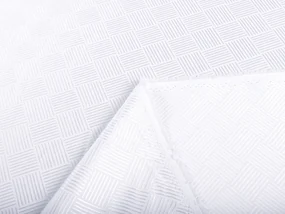 Biante Teflónový obdĺžnikový obrus Milano TF-094 - biely 100x160 cm