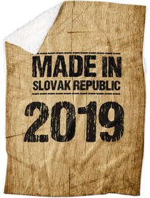 Deka Made In (rok: 2019, Podšitie baránkom: ÁNO)