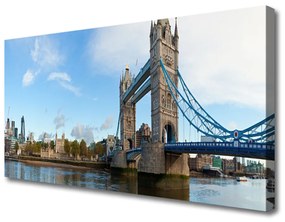 Obraz Canvas Most londýn architektúra 120x60 cm