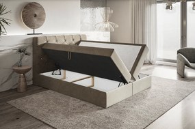 PROXIMA.store - Kontinentálna boxspring posteľ MAGGIE ROZMER: 180 x 200 cm, TYP MATRACA: TAŠTIČKOVÉ PRUŽINY, VRCHNÝ MATRAC (TOPPER): BEZ TOPPERU