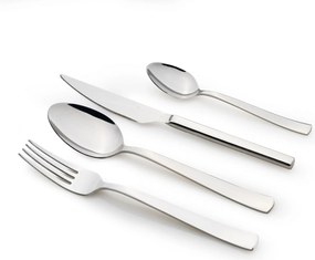 Sada 24 ks příborů Deniz stříbrná