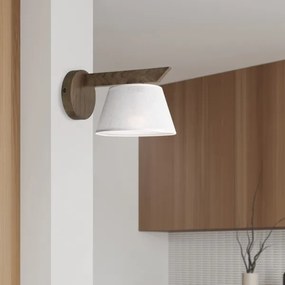 Brilagi - LED Nástenné svietidlo ANTHONY 1xE14/40W/230V dub orech/biela