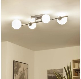 Brilagi - LED Prisadený luster MILLA 4xG9/3W/230V lesklý chróm/biela