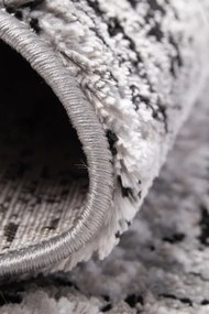 Koberec MAYA PR109 sivý / čierny