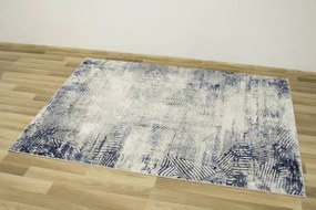 Koberec Verano C465A sivý/krémovy/modrý